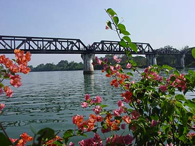 Bride over the River Kwai, Kanchanaburi, Thailand