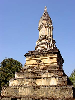 Lotus Bud Chedi, Wat Chedi Jet Thaew, Si Satchanalai