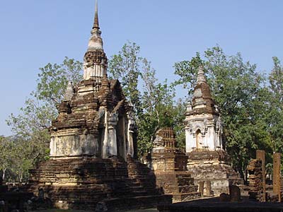 Chedis, Wat Chedi Jet Thaew, Si Satchanalai