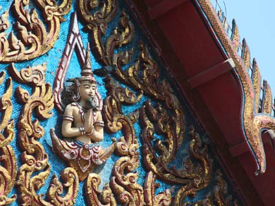 Gable Decoration at Wat Muang, Ratchaburi