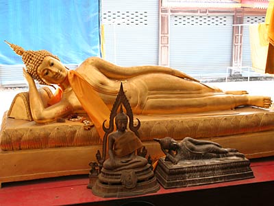 Reclining Buddha, Wat Khanon, Ratchaburi