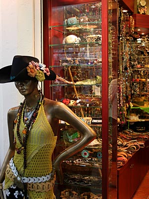Trinkets shop at Siam Square, Bangkok